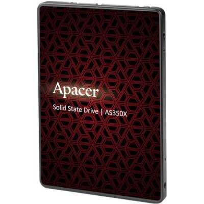 Apacer SSD PANTHER AS350X 512Gb SATA 2.5" 7mm, R560/W540 Mb/s, IOPS 80K, MTBF 1,5M, 3D NAND, Retail 