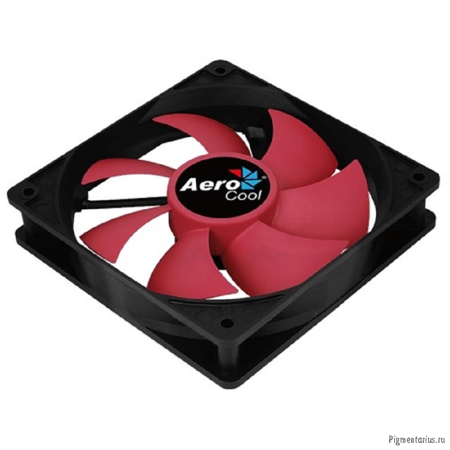 Fan Aerocool Force 12   120mm/ 4pin/ Red blade