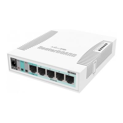 Коммутатор MikroTik RB260GS (CSS106-5G-1S)