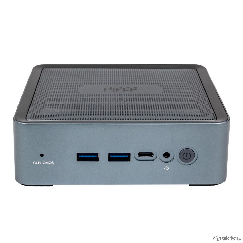 Hiper ED20-I5124R8N1WPG EXPERTBOX D20 Corei5 1240P/16384Mb/512PCISSDGb/BT/WiFi/war 1y/0.45kg/Тёмно-с