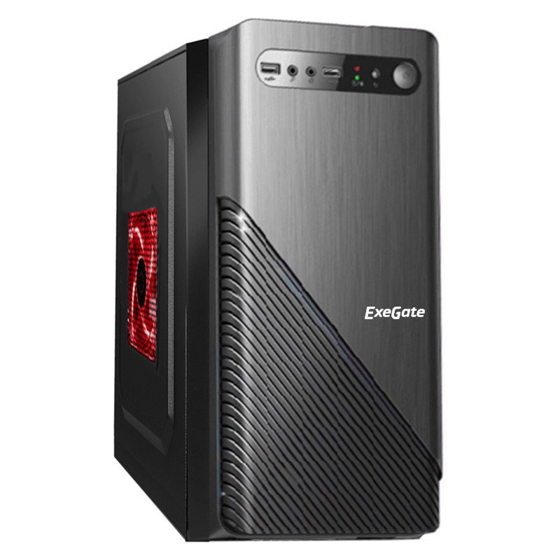 Корпус Minitower Exegate BAA-103 Black mATX Без БП EX277803RUS