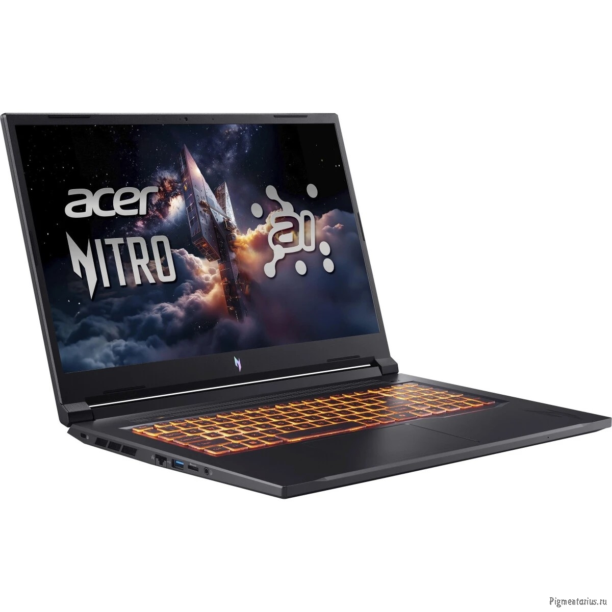 Acer Nitro V 17 AI ANV17-41-R6A6 [NH.QYVCD.005] Black 17.3" {FHD Ryzen 7 260 /16Gb/ SSD1Tb /RTX 5060