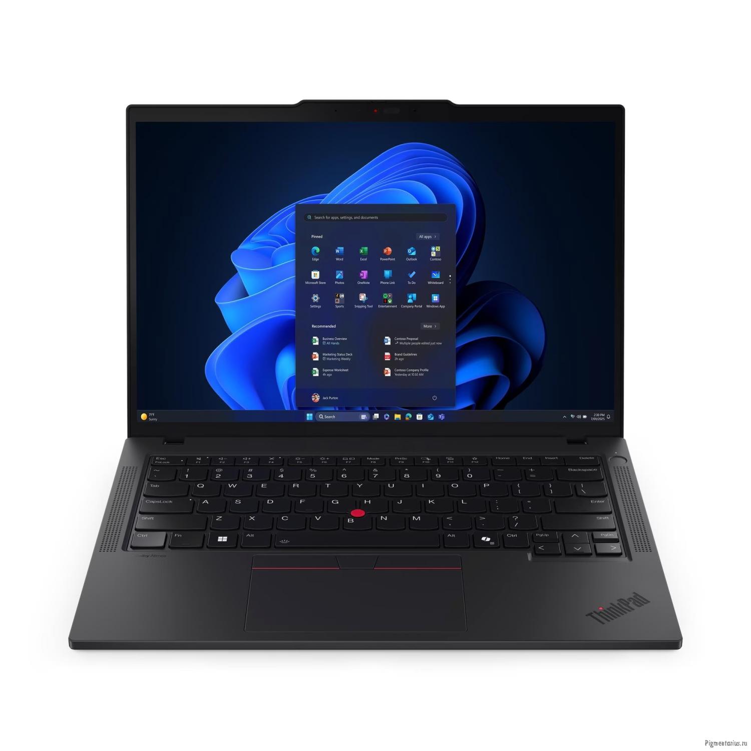Lenovo ThinkPad T14 G6 [21QC006HFW] Black 14" {WUXGA (1920x1200) IPS 400nits Ultra 7 255U/32GB/1TB S