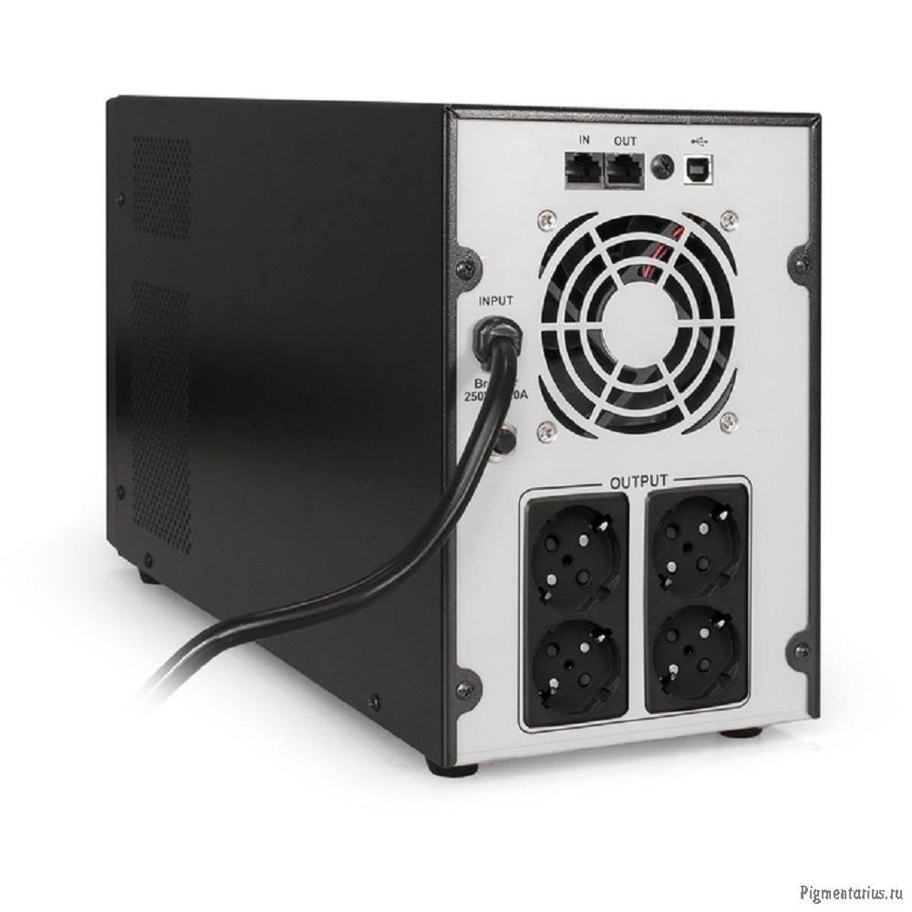 EXEGATE EP287660RUS ИБП SpecialPro Smart LLB-3000.LCD.AVR.EURO.RJ.USB <3000VA/1800W, LCD, AVR,4евро,