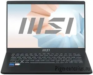 Ноутбук MSI Modern 14 C12M-262RU [9S7-14J112-262] Black 14"