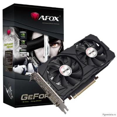 Видеокарта AFOX GTX1660TI 6Gb 192bit GDDR6 DP/DVI/HDMI ATX Dual Fan (AF1660TI-6144D6H4) RTL Видеокарта AFOX GTX1660TI 6Gb 192bit GDDR6 DP/DVI/HDMI ATX Dual Fan (AF1660TI-6144D6H4) RTL