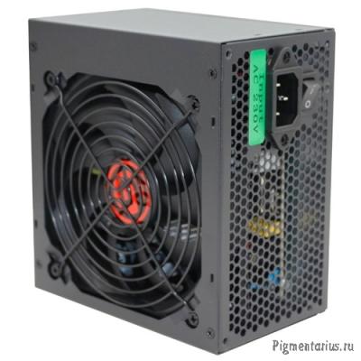 Ginzzu CB700 12CM black,24+4p,2 PCI-E(6+2), 6*SATA, 3*IDE,оплетка MB, кабель питания