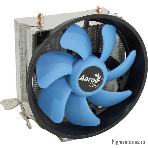 Cooler Aerocool Verkho 3 Plus Soc-FM2+/AM2+/AM3+/AM4/1150/1151/1155/4-pin PWM 26.7dB Al+Cu 125W 528g