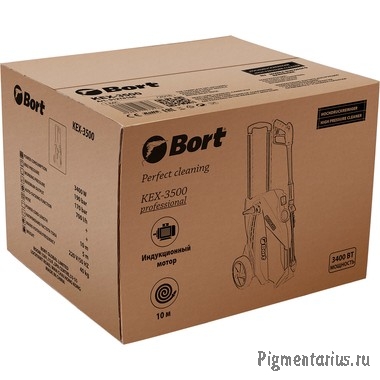 Bort KEX-3500 Мойка высокого давления [91278166] { 3400 Вт, максимальное давление 190 бар, рабочее д