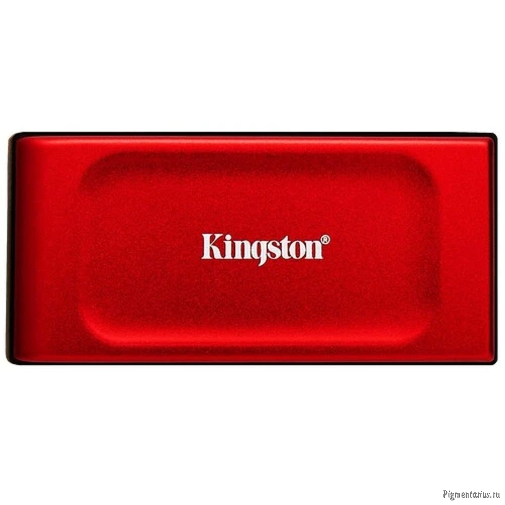 Kingston Portable SSD 1TB XS1000,Type-C/A, USB 3.2 Gen 2, R/W 1050/1000MB/s, 70x33x14mm, 29g., Red (