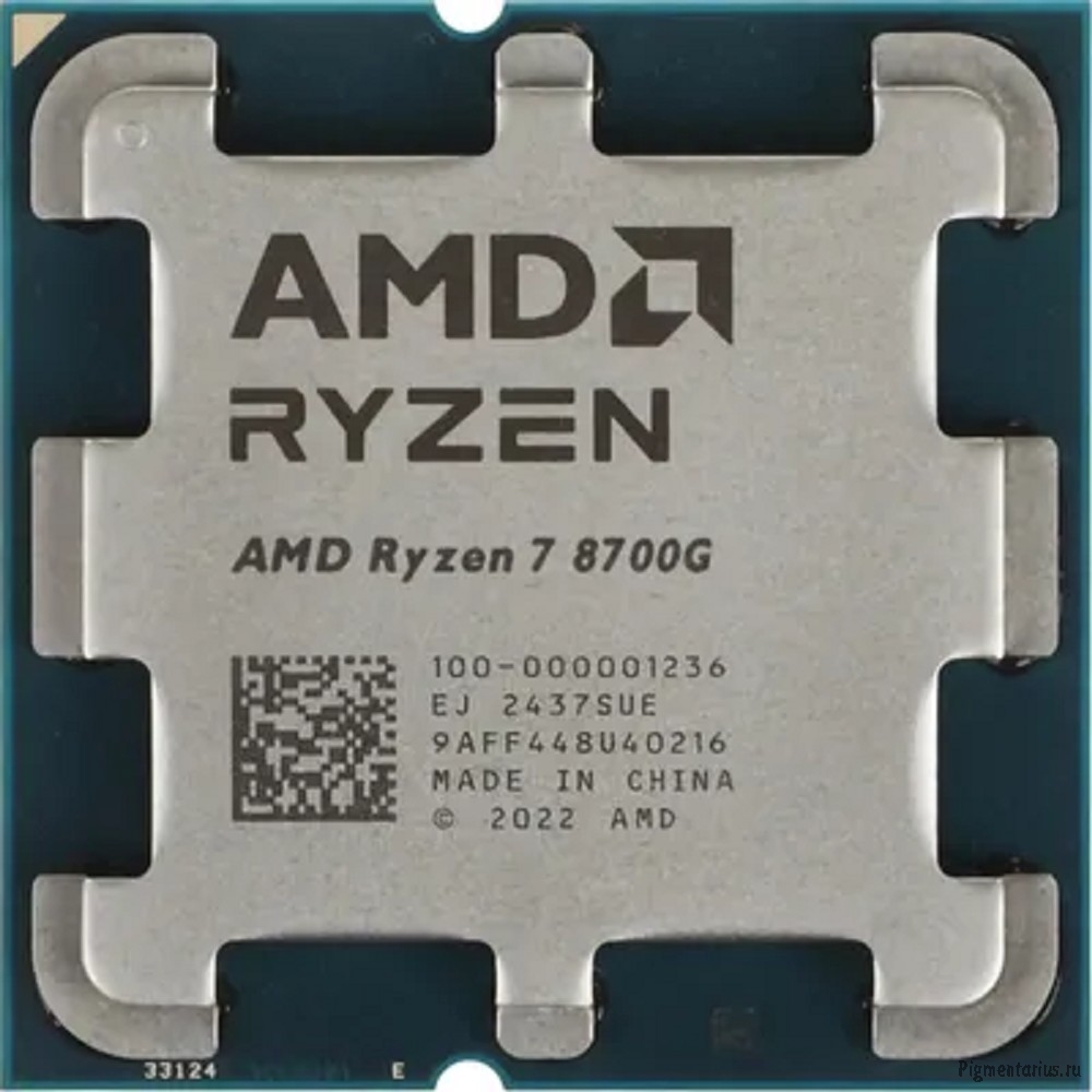 CPU AMD Ryzen 7 8700G OEM (100-000001236) {4,2Гц /5,1ГГц Turbo, AM5} 