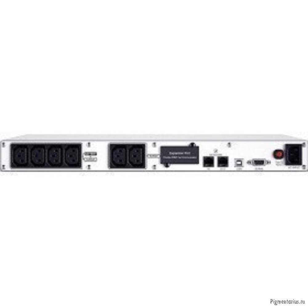 CyberPower OR1500ERM1U ИБП {Line-Interactive, 1500VA/900W USB/RS-232/SNMPslot /RJ11/45 (4+2 IEC С13)
