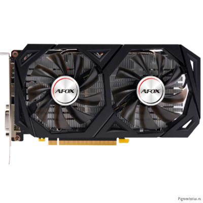 Видеокарта AFOX GTX1660TI 6Gb 192bit GDDR6 DP/DVI/HDMI ATX Dual Fan (AF1660TI-6144D6H7-V4) RTL Видеокарта AFOX GTX1660TI 6Gb 192bit GDDR6 DP/DVI/HDMI ATX Dual Fan (AF1660TI-6144D6H7-V4) RTL