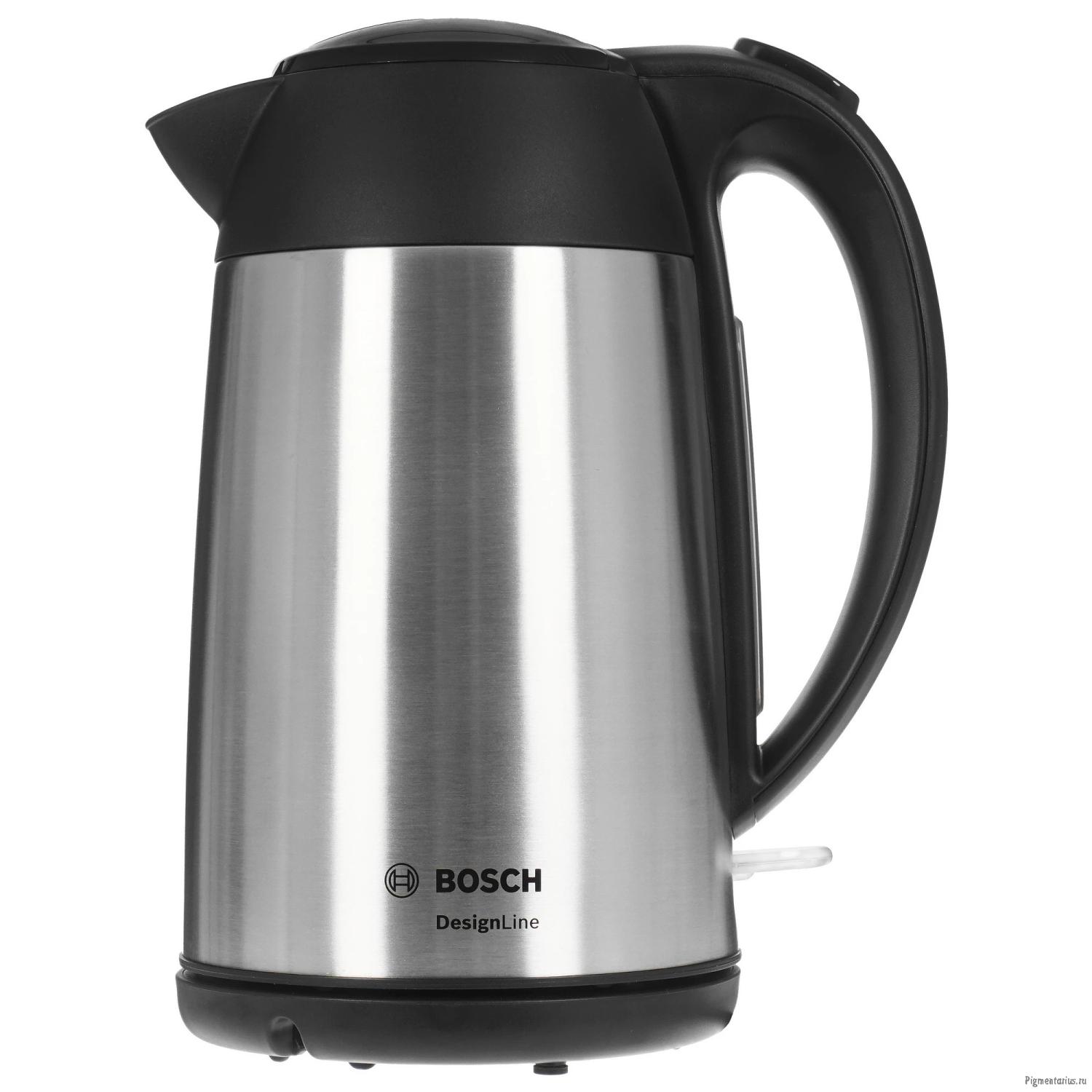 BOSCH TWK3P420 Чайник ,1.7л, 2400Вт, черный