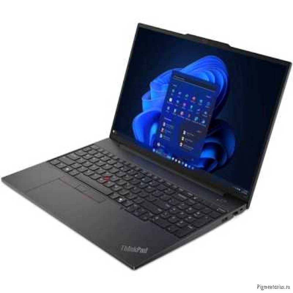 Lenovo ThinkPad E16 G2 [21M5S0JY00] (КЛАВ.РУС.ГРАВ.) Black 16" {WUXGA Ryzen 5 7535HS/16GB/512GB SSD/