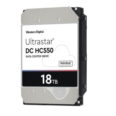 18Tb WD Ultrastar DC HC550 {SATA 6Gb/s, 7200 rpm, 512mb buffer, 3.5"} [0F38459/WUH721818ALE6L4]