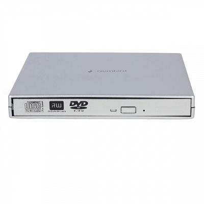 USB 2.0 Gembird DVD-USB-02-SV пластик, серебро 