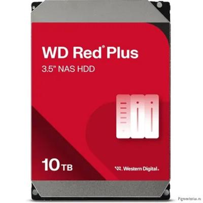 10TB WD Red Plus (WD100EFGX) {Serial ATA III, 7200- rpm, 256Mb, 3.5", NAS Edition}