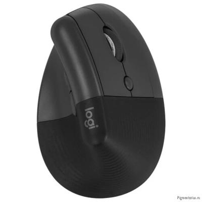 910-006473/910-006479/910-006485 Logitech Мышь беспроводная LIFT Graphite 