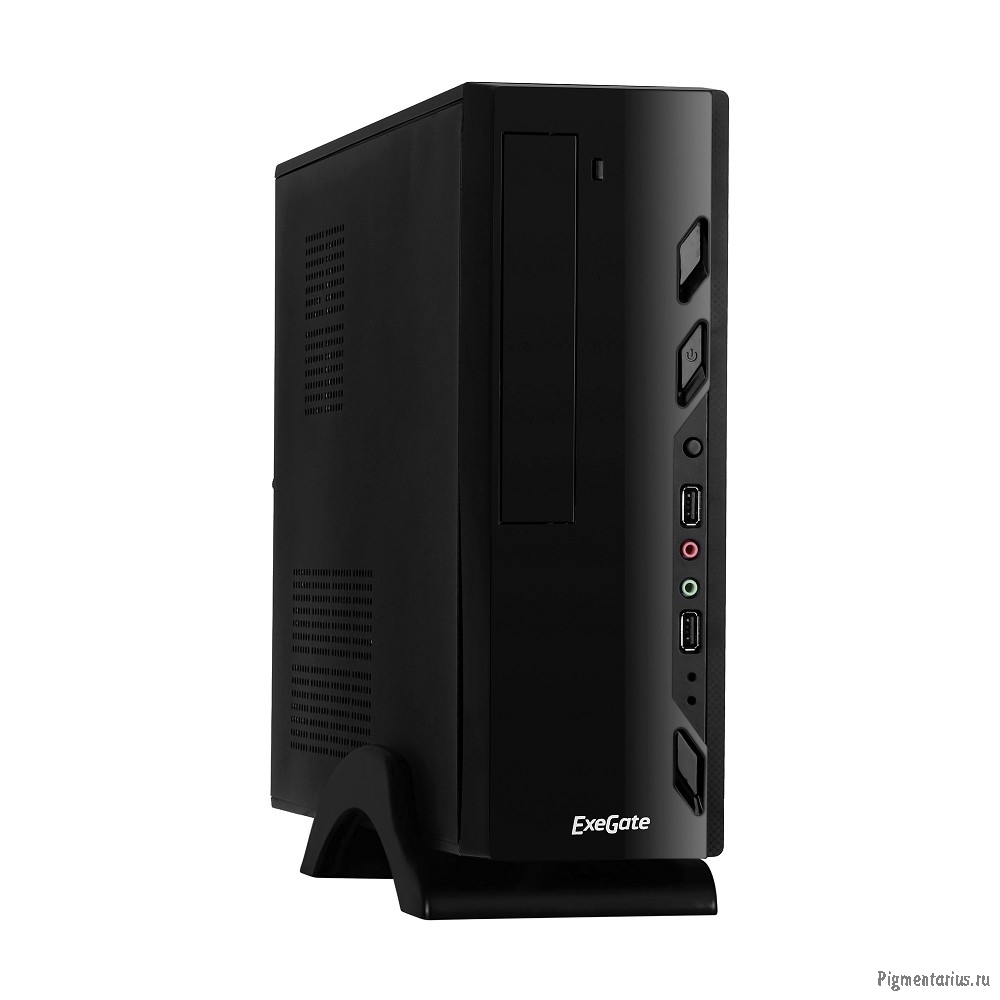 Корпус Exegate MI-208 EX268693RUS MiniITX Black Корпус Exegate MI-208 EX268693RUS MiniITX Black