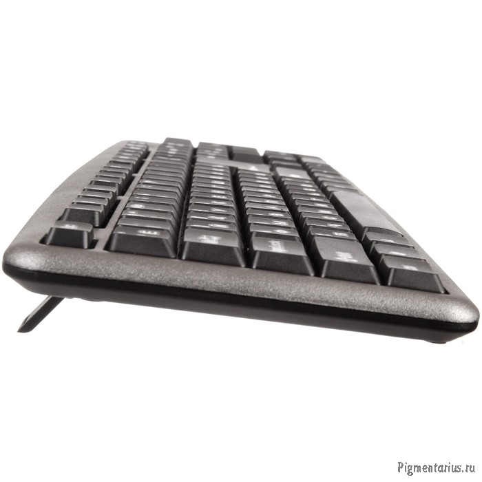 Exegate EX264086RUS Клавиатура Exegate LY-401, <USB, серебристый корпус, 104кл, Enter большой> Color