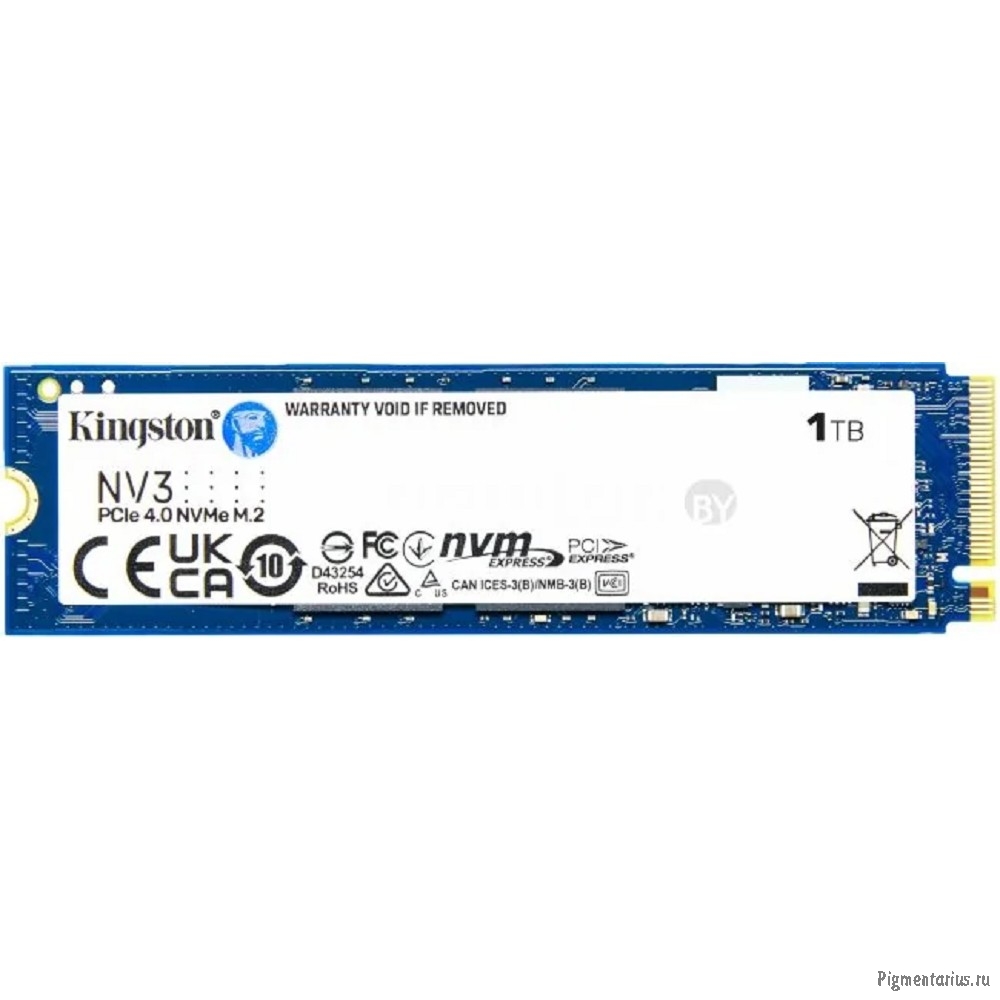 SSD накопитель Kingston SNV3S/1000G M.2 1ТБ