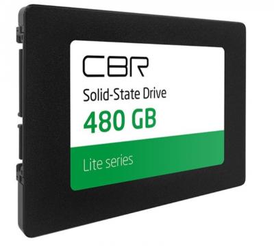 CBR SSD-480GB-2.5-LT22, Внутренний SSD-накопитель, серия "Lite", 480 GB, 2.5", SATA III 6 Gbit/s, SM