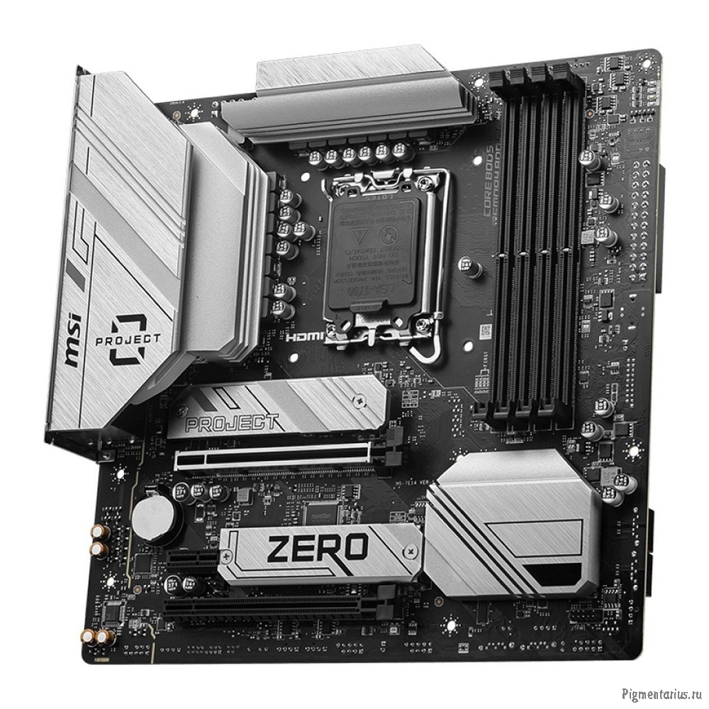 Материнская плата MSI B760M PROJECT ZERO RTL 