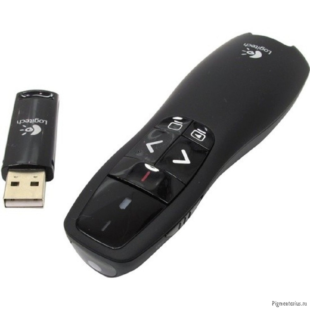 910-001356/910-004252  Logitech Wireless Presenter R400, RTL