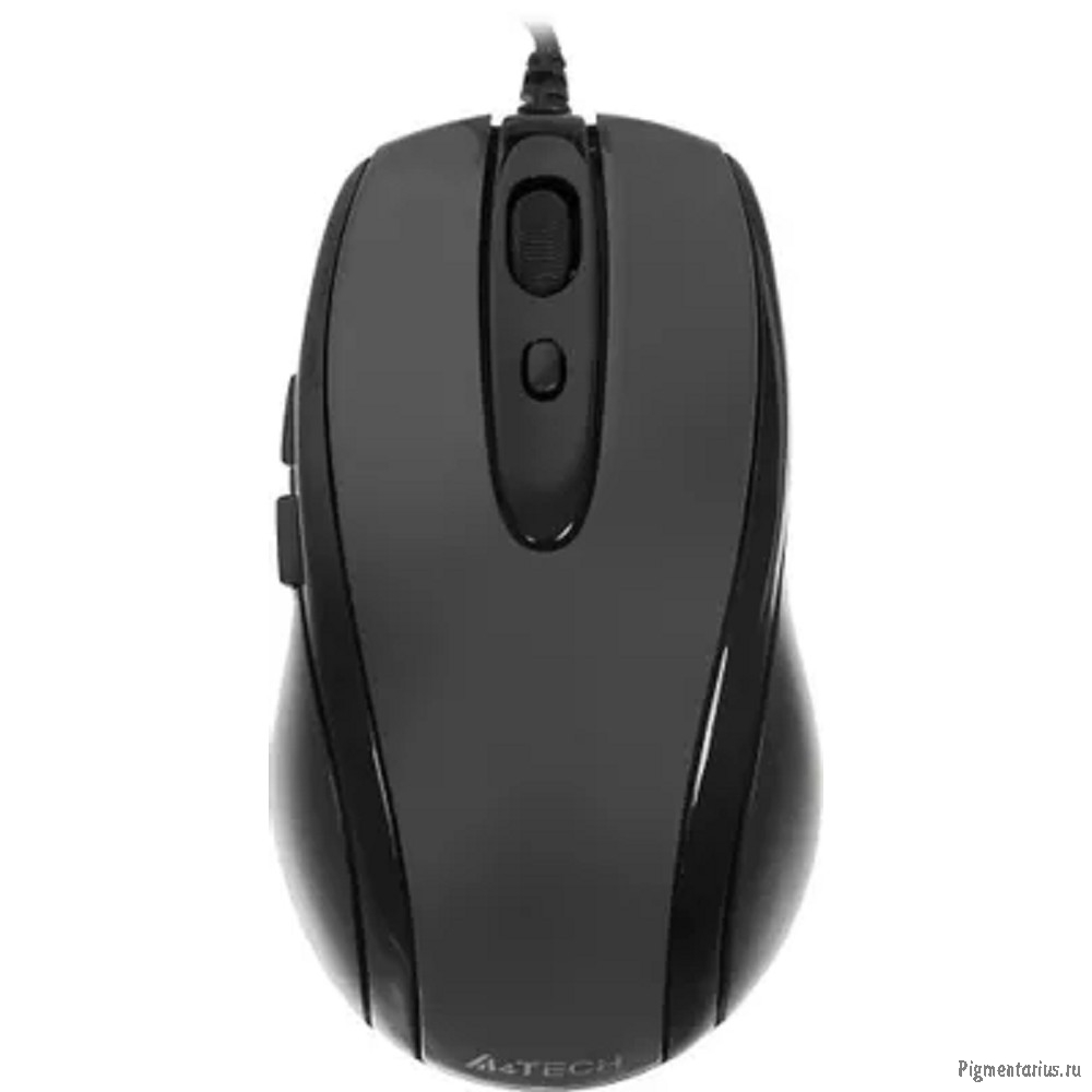 Мышь A4TECH V-Track Padless N-708X серый оптическая (1600dpi) USB (6but) [603731]