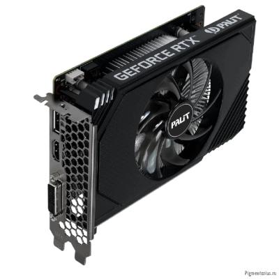 Видеокарта PCIE16 RTX3050 6GB PA-RTX3050 STORMX OC 6GB V1 PALIT NE63050S18JE-1072F