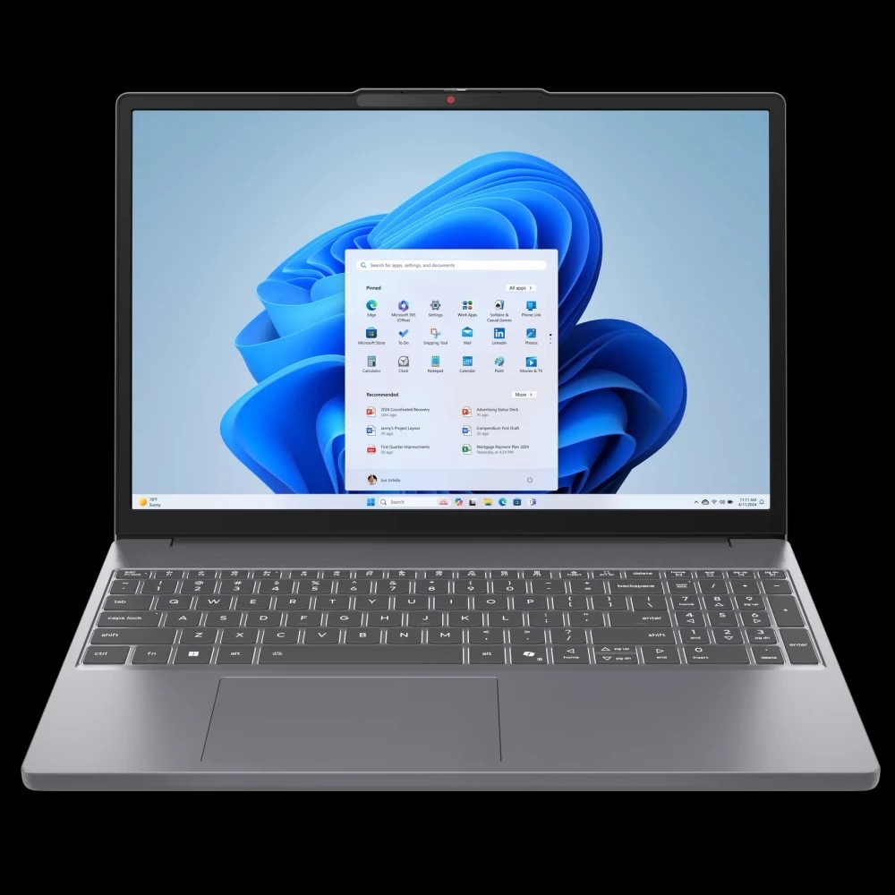 Lenovo IdeaPad Slim 3 15IRH10 [83K10032RK] Grey 15.3" {WUXGA i7-13620H/16Gb/512Gb SSD/DOS}