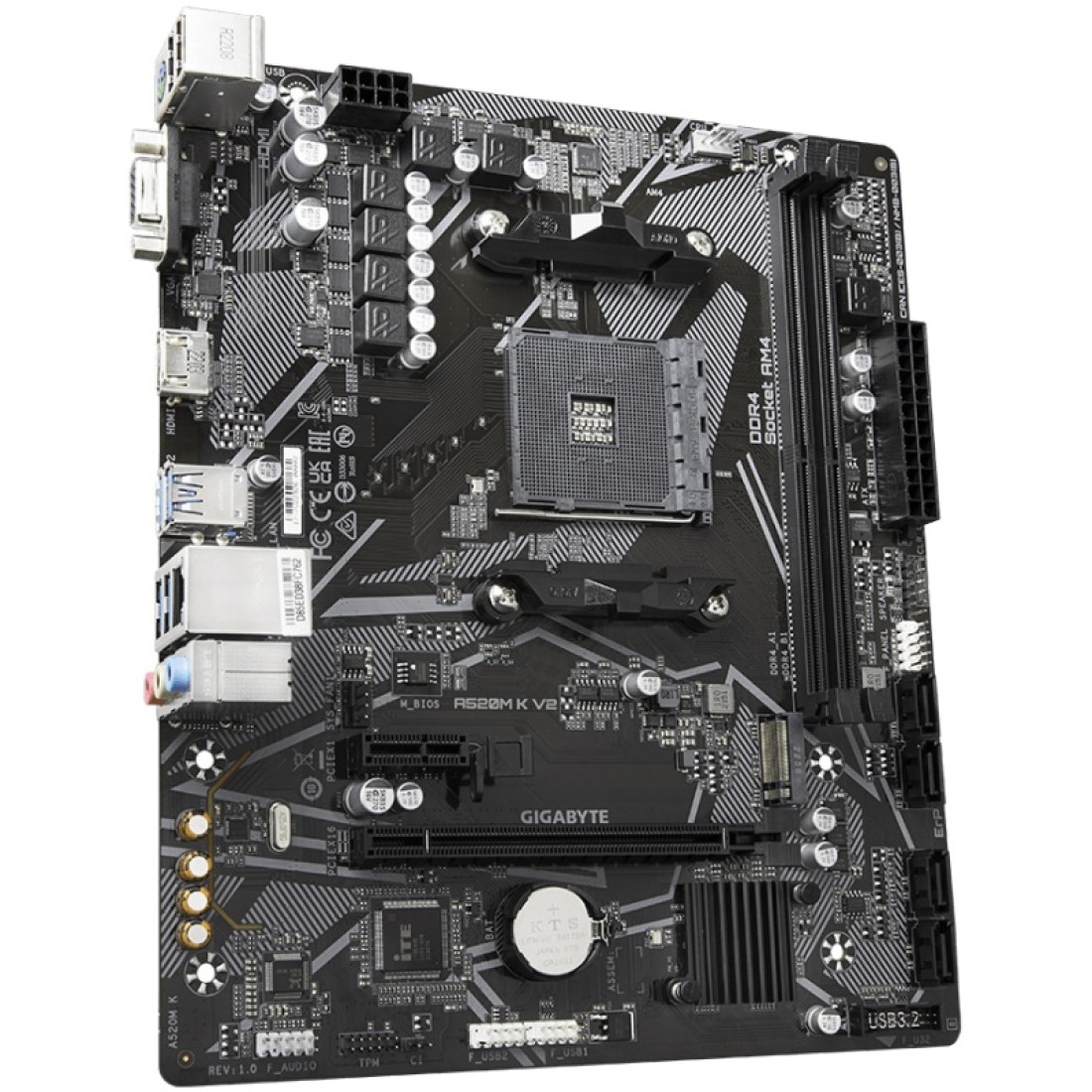 Материнская плата Gigabyte A520M K V2