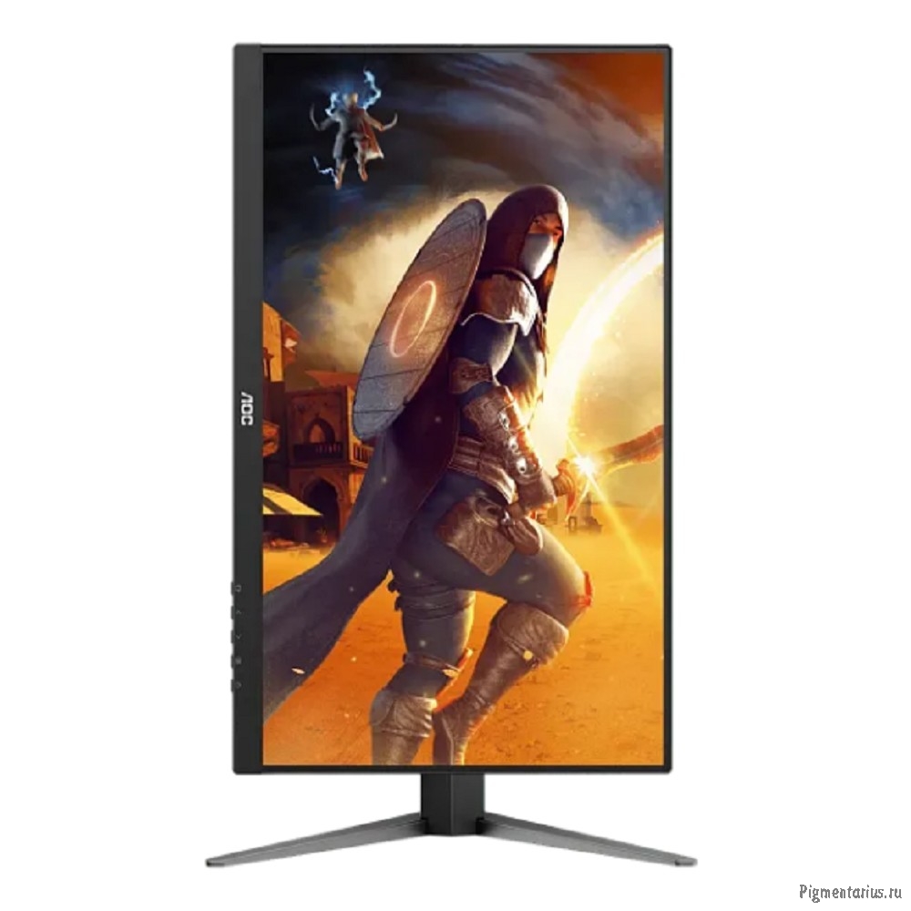 LCD AOC 27" Q27G4/D Black-Red с поворотом экрана {IPS 2560x1440 200Hz 0.3ms 178/178 450cd HDMI2.0 Di