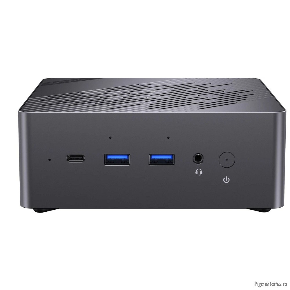 Chuwi AuBox [CWI606AIP] Gold+Black {Ryzen AI 9 365(2Ghz)/32Gb/1TB SSD/W11Pro/bracket}