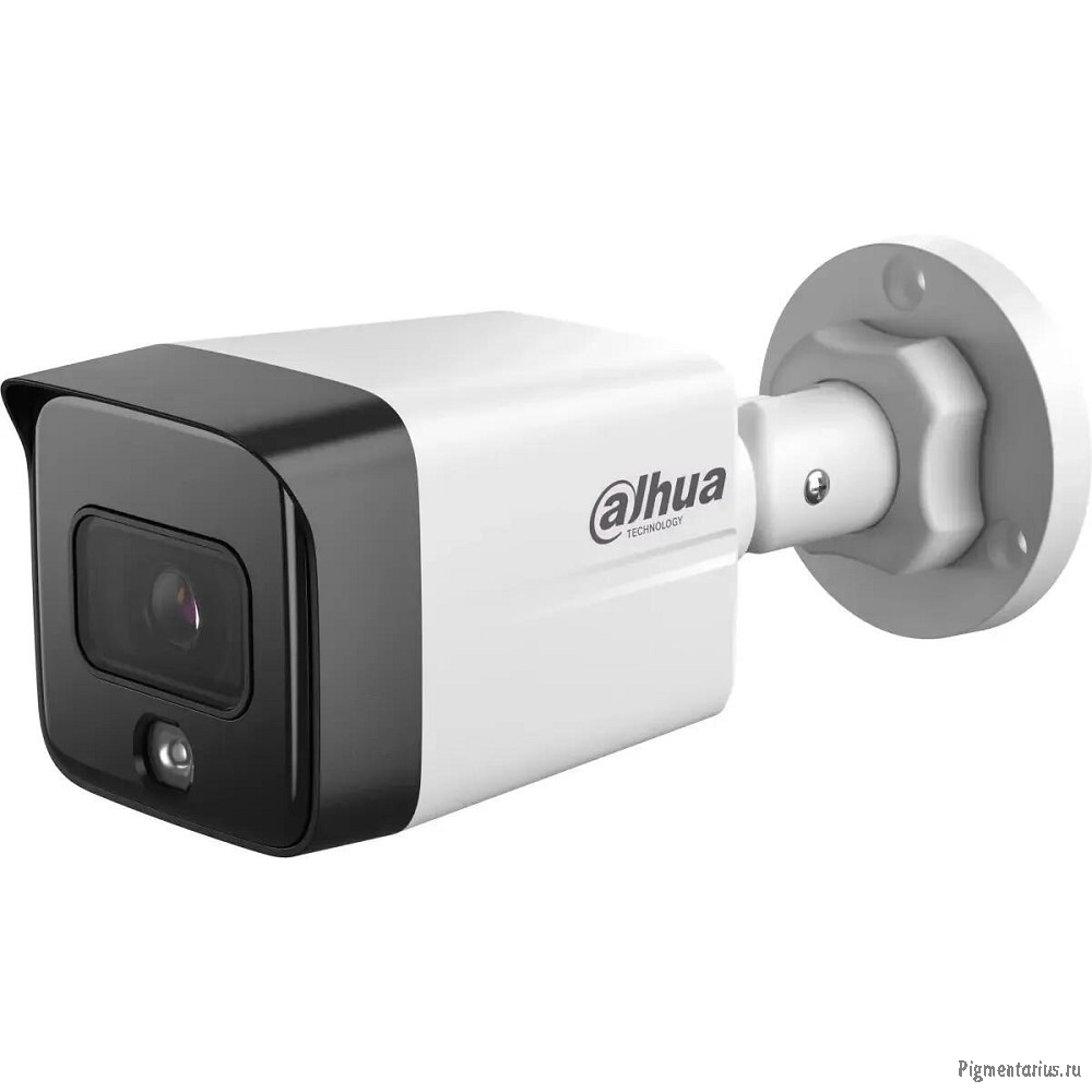 DAHUA DH-IPC-HFW1239TC1P-SA-IL-0360B-S6 Уличная цилиндрическая IP-видеокамера с ИК 30м и LED 30м 2Мп