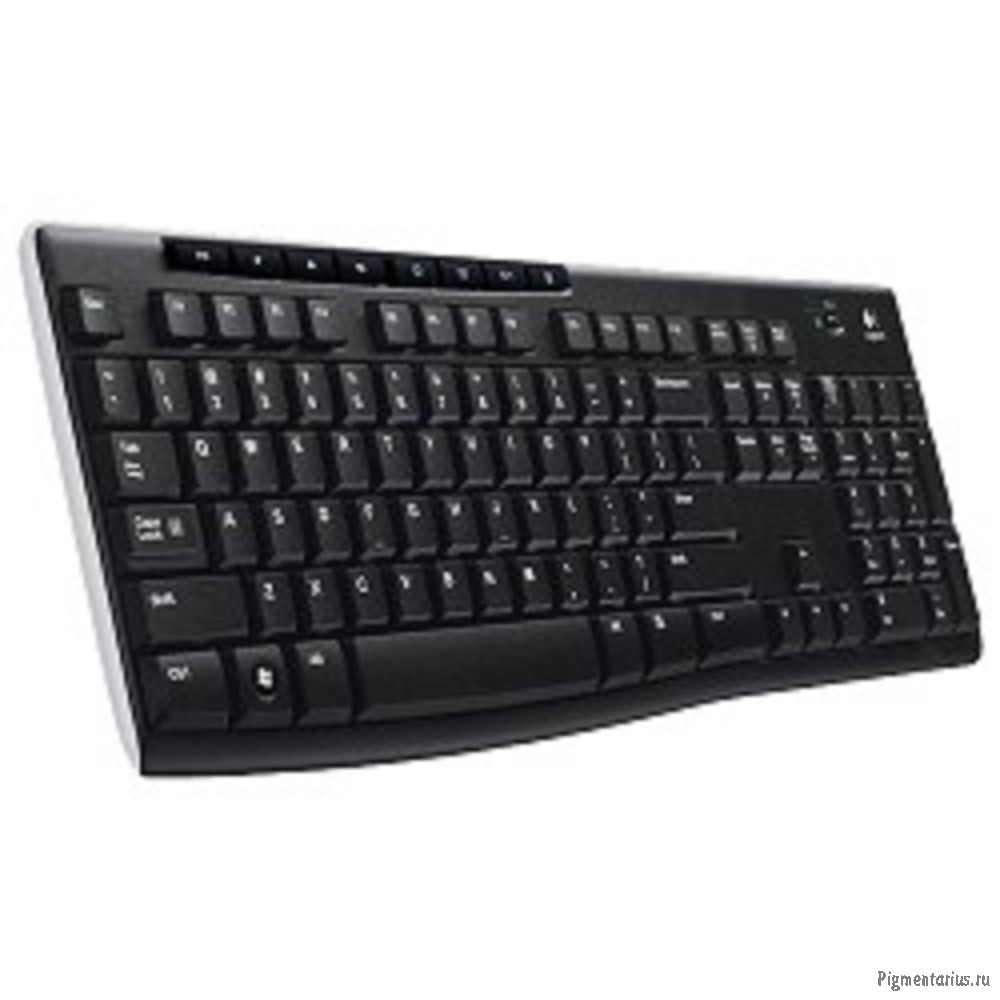 920-003757/920-003058 Logitech Клавиатура K270 Wireless оригинальная заводская гравировка RU/LAT