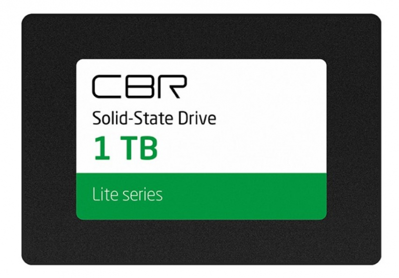 CBR SSD-001TB-2.5-LT22, Внутренний SSD-накопитель, серия "Lite", 1024 GB, 2.5", SATA III 6 Gbit/s, S