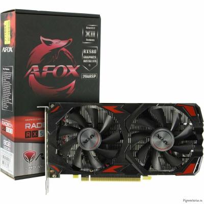 Видеокарта AFOX RX580 8GB GDDR5 256Bit 2xDP/HDMI ATX 2FAN (AFRX580-8192D5H3-V3) RTL Видеокарта AFOX RX580 8GB GDDR5 256Bit 2xDP/HDMI ATX 2FAN (AFRX580-8192D5H3-V3) RTL