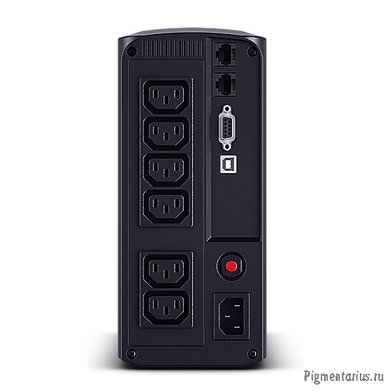 CyberPower VP1000EILCD ИБП {Line-Interactive, Tower, 1000VA/550W USB/RS-232/RJ11/45  (6 IEC С13), 12