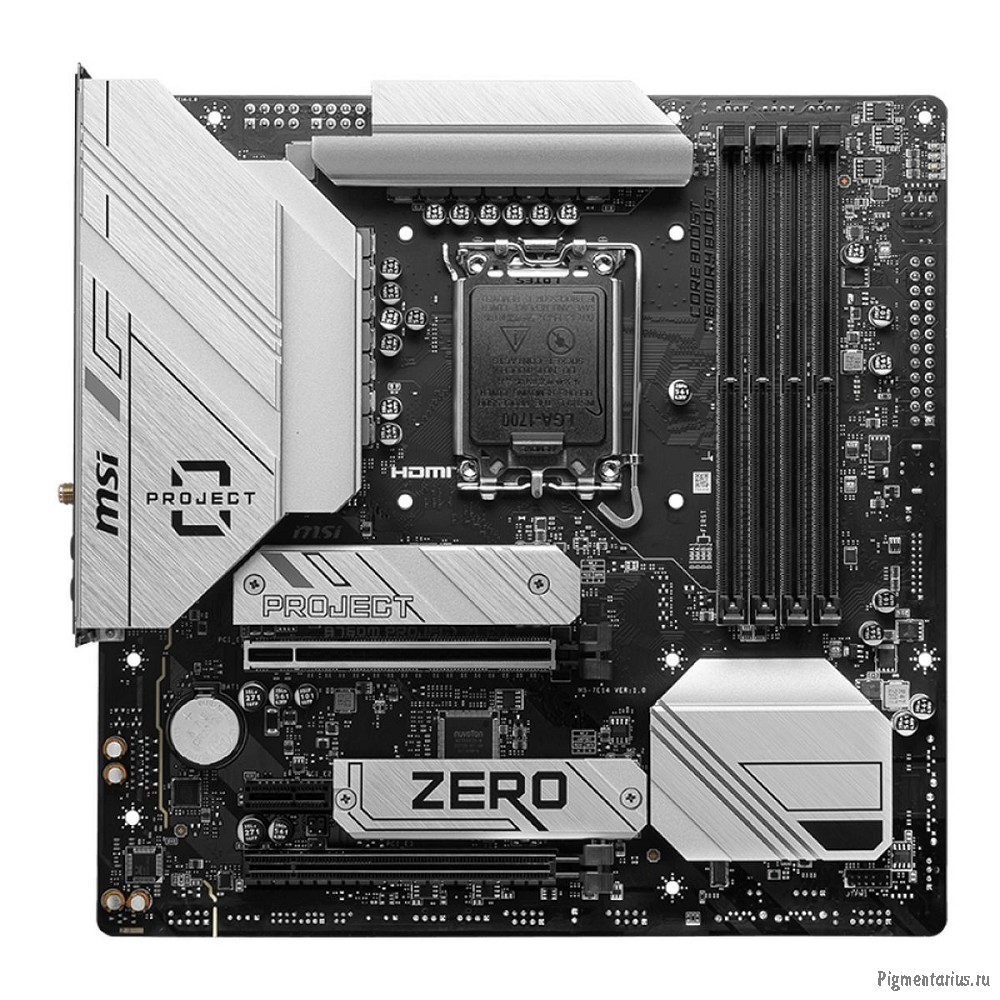 Материнская плата MSI B760M PROJECT ZERO RTL 