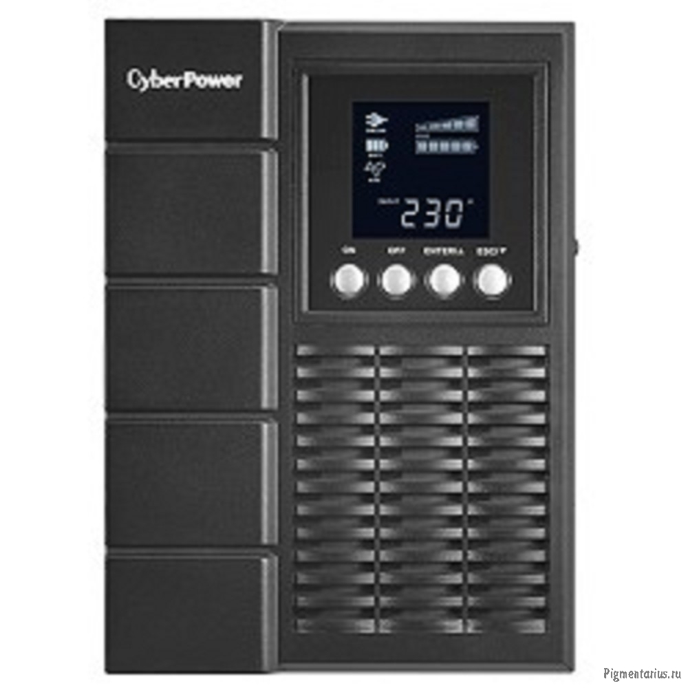 CyberPower OLS1000E ИБП {Online, Tower, 1000VA/900W USB/RS-232/SNMPslot (4 IEC С13) NEW, 12В/7 Ач х 