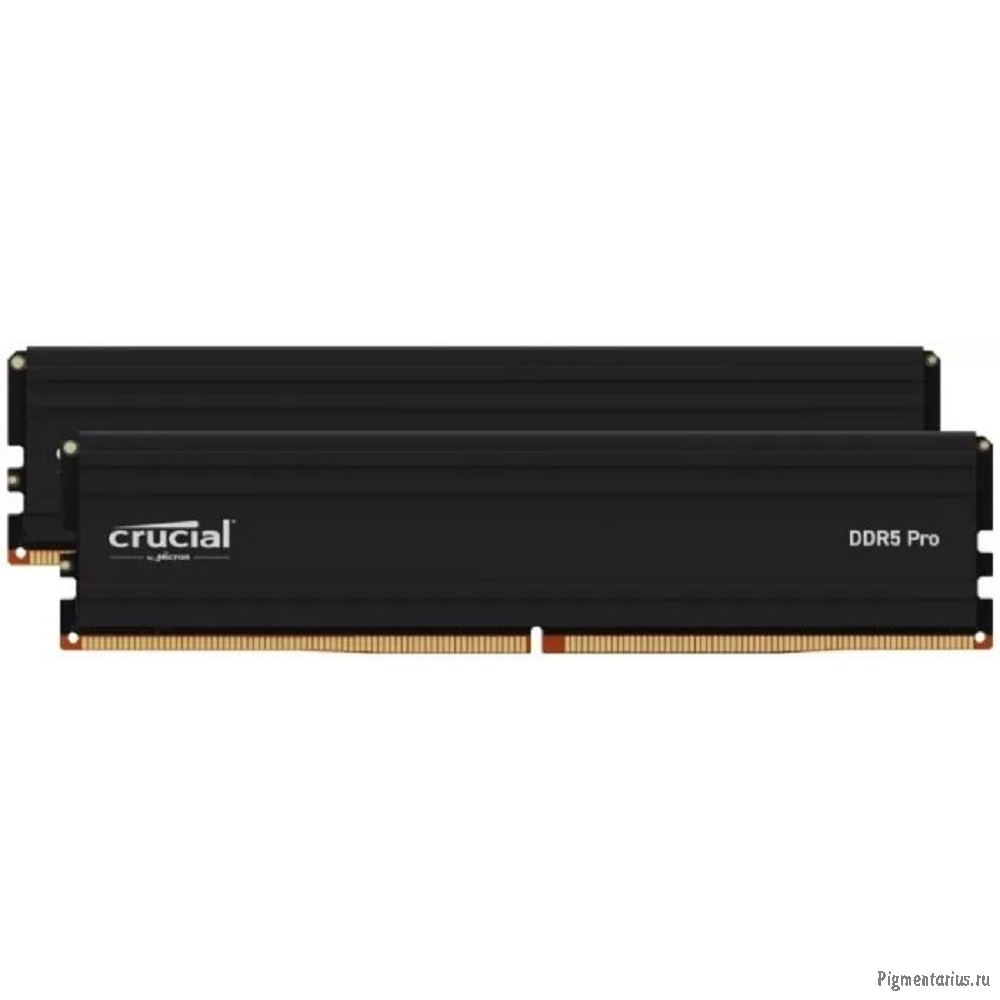 Модуль памяти Crucial 32GB DDR5 UDIMM 6000MHz CP2K16G60C36U5B kit 2*16gb, 1.35V
