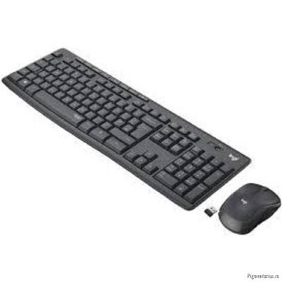 920-009807 Logitech Клавиатура + мышь MK295 с поддержкой SilentTouch Комплект беспроводной {клавиату