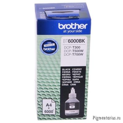 Brother BT6000BK Чернила, Balck DCPT300/500W/700W (108мл, 6000стр)