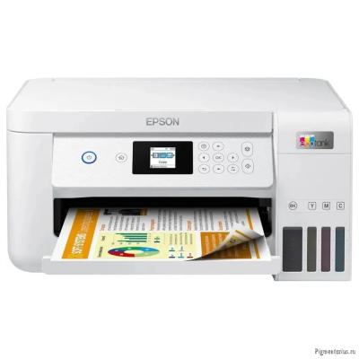  Epson L4266 [C11CJ63516/C11CJ63511] {A4,  белый,  33 стр/мин, Wi-Fi, USB, СНПЧ}