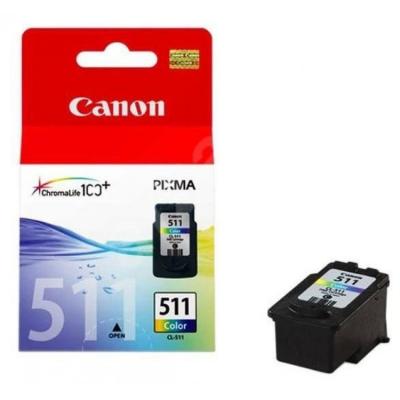 Canon CL-511 2972B007 Картридж для PIXMA MP240, PIXMA MP260, PIXMA MX320, PIXMA MX330 EMB, Цветной, 