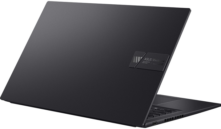 Ноутбук ASUS Vivobook 17X M3704Y M3704YA-AU162 [90NB1192-M006Y0] Indie Black 17.3"