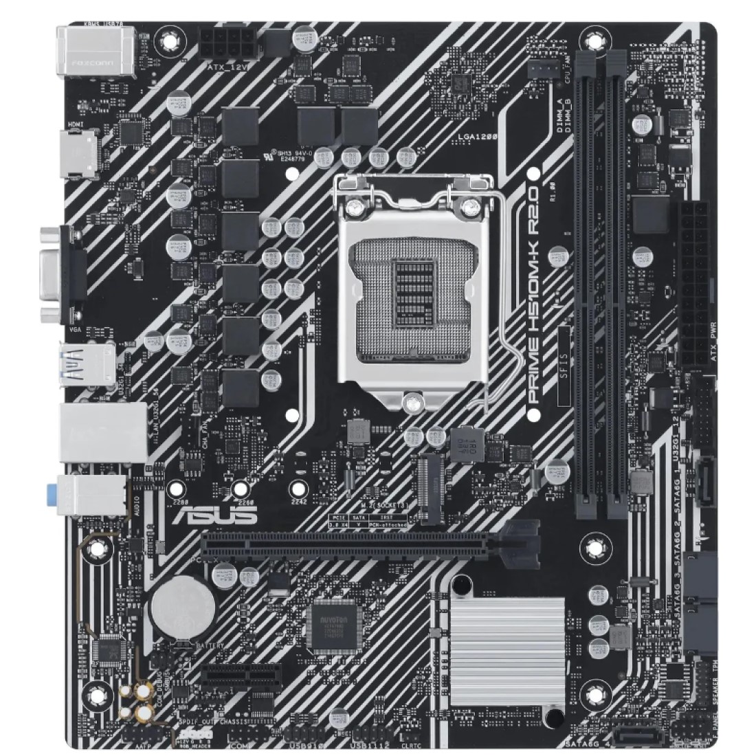Материнская плата Asus PRIME H510M-K R2.0