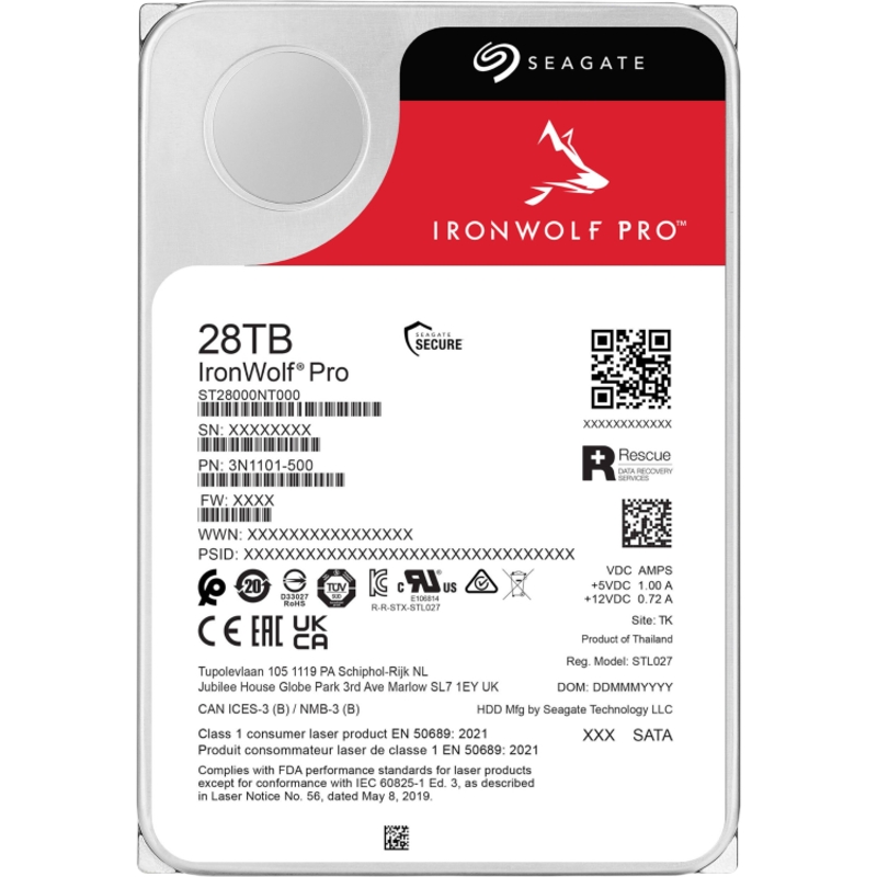 Seagate IronWolf Pro NAS 28Tb ST28000NT000